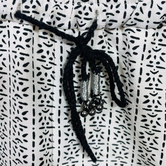 romper black and white sleeveless size medium DEX - Picture 8 of 16